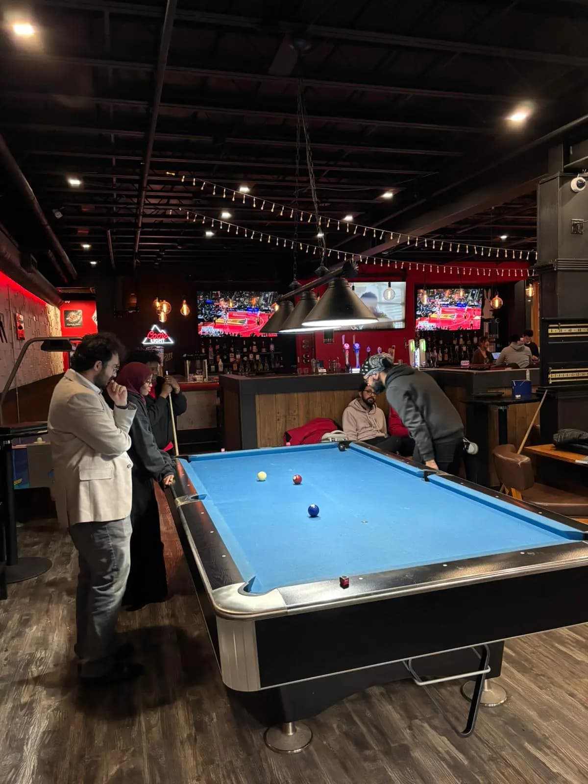 Billiards Team Challenge